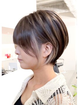 ヨロ 上野(YOLO) ハイライトカラーミルクティーベージュケアブリーチダブルカラー