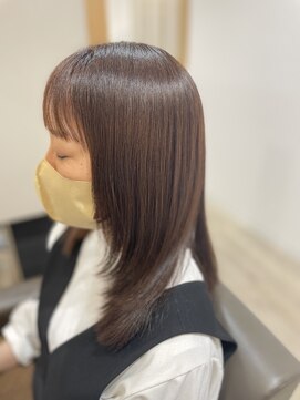 ヘア アトリエ ヴィヴァーチェ(hair atelier Vivace) 艶髪セミロング