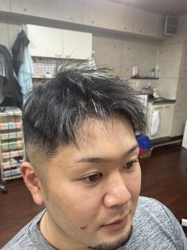 アップ(UP) 縮毛矯正&メッシュ