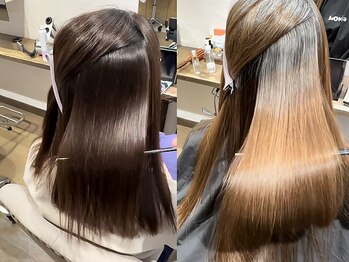 アスプラウト(a:Sprout)の写真/髪のクセや広がりが気になる方に◎毛先までナチュラルな仕上がりに感動！思わず触れたくなる美髪に♪