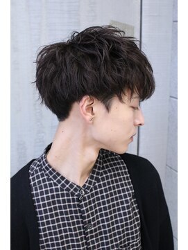 リップス レイ ギンザ(LIPPS Ray GINZA) ソフトツーブロック無造作マッシュスパイラル