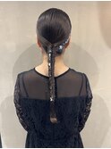 ヘアセット◎タイト！あみおろし