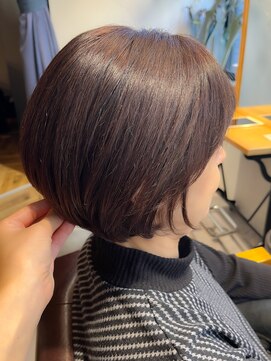 アントワープトーキョー(antwerp TOKYO) 耳かけショート/抜け感/オシャレ/透明感カラー