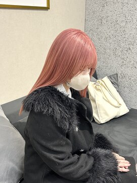 ローレン(Lolen.) ピンクベージュ/小顔に見せる顔周り/似合わせカット