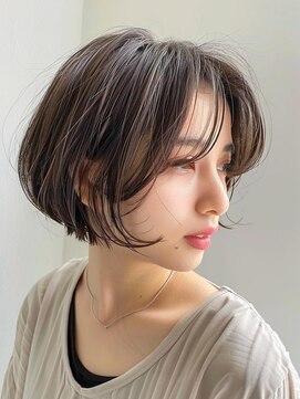 レヴ 草加店(LEV.) イメチェンブルーブラック外ハネボブ