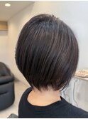 キレイめショートボブ