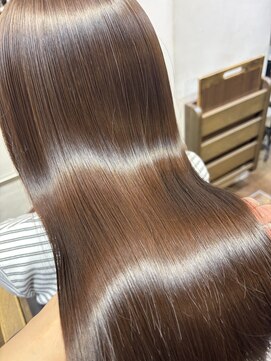 コレット ヘアー 大通(Colette hair) キャラメルベージュ/艶髪/ベージュカラー/ブラウン/透明感カラー