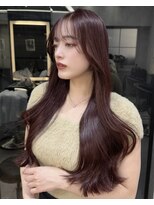 ロンドアヴァントゥス 池袋(Lond aventus)&nbsp;ミニウルフレイヤーカット顔周りカット前髪カット韓国ロング池袋