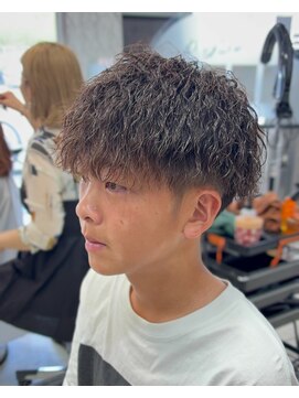 にしはら 美容室 望月指名限定【ツイストスパイラル】