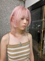 サンク 原宿 表参道(cinq) ミルクティーベージュカラーミルクティーブラウンピンクベージュ