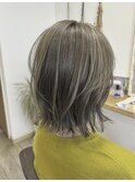グレージュボブ