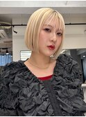 ミニボブ/ストレートボブ/ハイトーンボブ@重里