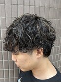 ニュアンスパーマ/ベリーショート/韓国マッシュ/松戸駅/men's