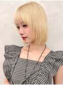 ショート/ボブ/髪質改善/脱白髪染め/白髪ぼかしハイライト