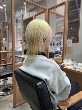 フェリアファム 北千里(FERIA fam) メンズ抜きっぱなしブロンド