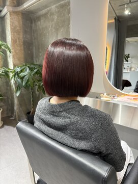 バルム(Warme) cut × bob ×treatment