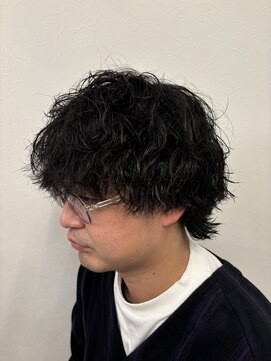 ヘアーアトリエルキナ(hair atelier LUCINA) 波巻きパーマメンズパーマメンズカットメンズ