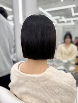 アマトウキョウスマートサロン(AMA TOKYO×Smart Salon) あごラインボブ　タッセルボブ