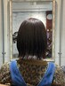 【肩までの長さ】似合わせカット＋ダメージレスカラー＋トリートメント