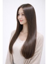 ムオン 浜町店(muon) 美髪ストレート×ベージュカラー