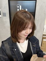 ウリ 横浜(uli) 【NAGOMI指名】ブリーチなしで明るめベージュ