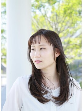 ヘアアンドアイラッシュ ココアンジェ くりえいと宗像店(Coco Ange) ナチュラルロング