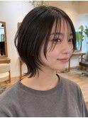 垢抜けボブ大人ボブくびれボブ小顔ボブ切りっぱなしボブ