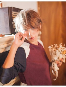 ローラン(ROULAND) くしゃッとマッシュカールショート