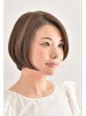 【keep hair design】大人かわいい前下がりボブ