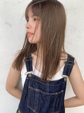 シー バイ ロンド 新宿(Sea by Lond) サラサラストレートで大人可愛いカジュアルヘア♪新宿