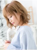 ★ハイトーンカラー無造作パーマ抜け感ヘア20代30代40代★7