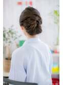 こなれ女子のきちんと感*格上げヘアアレンジa