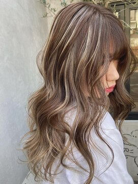 ディモアンド 表参道(Dimo&) ミニウルフ/インナーハイライト流れるレイヤー[表参道]