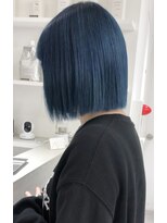 イト(ito.)&nbsp;”Sakabe "切りっぱなしブルーボブ