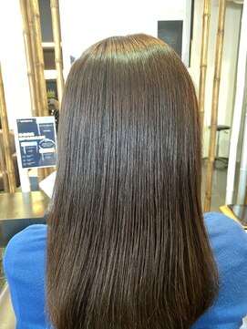 サラジュ 西宮北口店(SARAJU) 【40代】　ハーブカラー　潤艶仕上がり