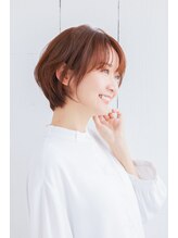 ヘアメーク マーサ 竹ノ塚店(Hair Make MASA) 前髪あり大人ショートボブ20代30代40代