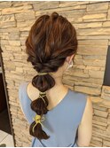 編みおろしアレンジ
