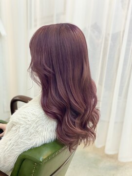 ヘアーデザイン フェローズ(Hair Design Fellows) ピンクラベンダーカラー