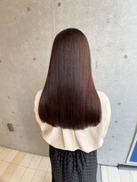 イメチェン/チェリーブラウン/フェミニン/モード/ダークアッシュ