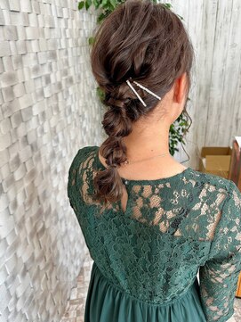 オリバー(ORiVER) 結婚式ヘアセット