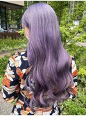 大人ガーリーラベンダーカラー