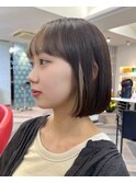 藤原カラーとショートボブ★
