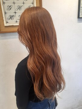ラボヌールヘアーグレース 門前仲町店(La Bonheur hair grace) 【grace三瓶】レイヤー/やわらかベージュ/