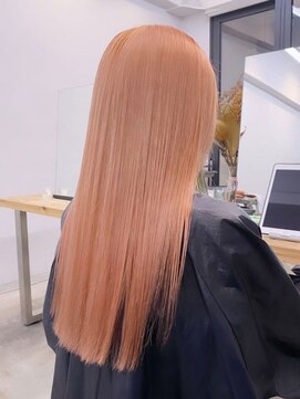 チル(CHILL) ペールオレンジ＊Aラインロング