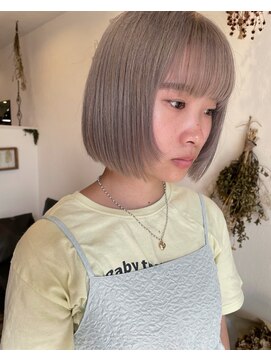 マァロ(malo.) さりげな顔まわりレイヤー×ハイトーン