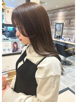 ラボヌールヘアー 札幌店(La Bonheur hair etoile) 【熊澤】赤み消し◎ブルーアッシュ/linkトリートメント