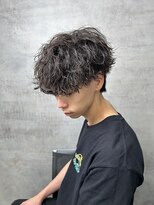 ネクスト 静岡店(NEXT)&nbsp;MEN'S HAIR カルマパーマ ダークアッシュ ニュアンスパーマ