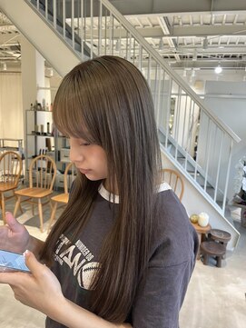 グリーン(green) misaki ) オリーブベージュ