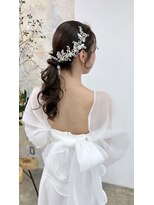 カシェル(cashel kishaba)&nbsp;ウェディング☆ローポニースタイル