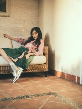 カバーヘア ブリス 大宮西口(COVER HAIR bliss) 大人リラクシー黒髪ゆるふわ巻きロングウェーブtk5大宮